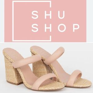 BNIB SHU SHOP “Gardenia” Heeled Sandal